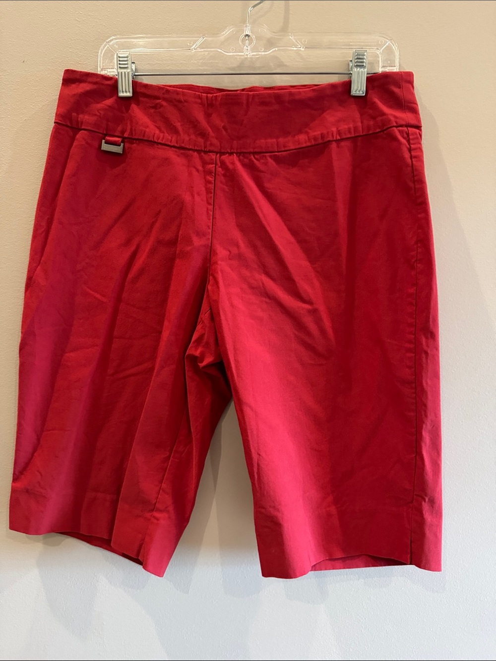 Peck & Peck Vibrant Red Shorts